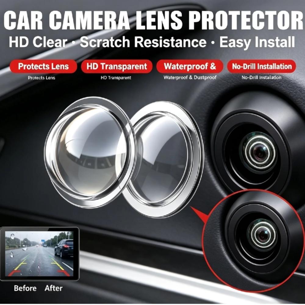 Gaming Accessories Rack - 2pcs Car Camera Lens Protector Waterproof