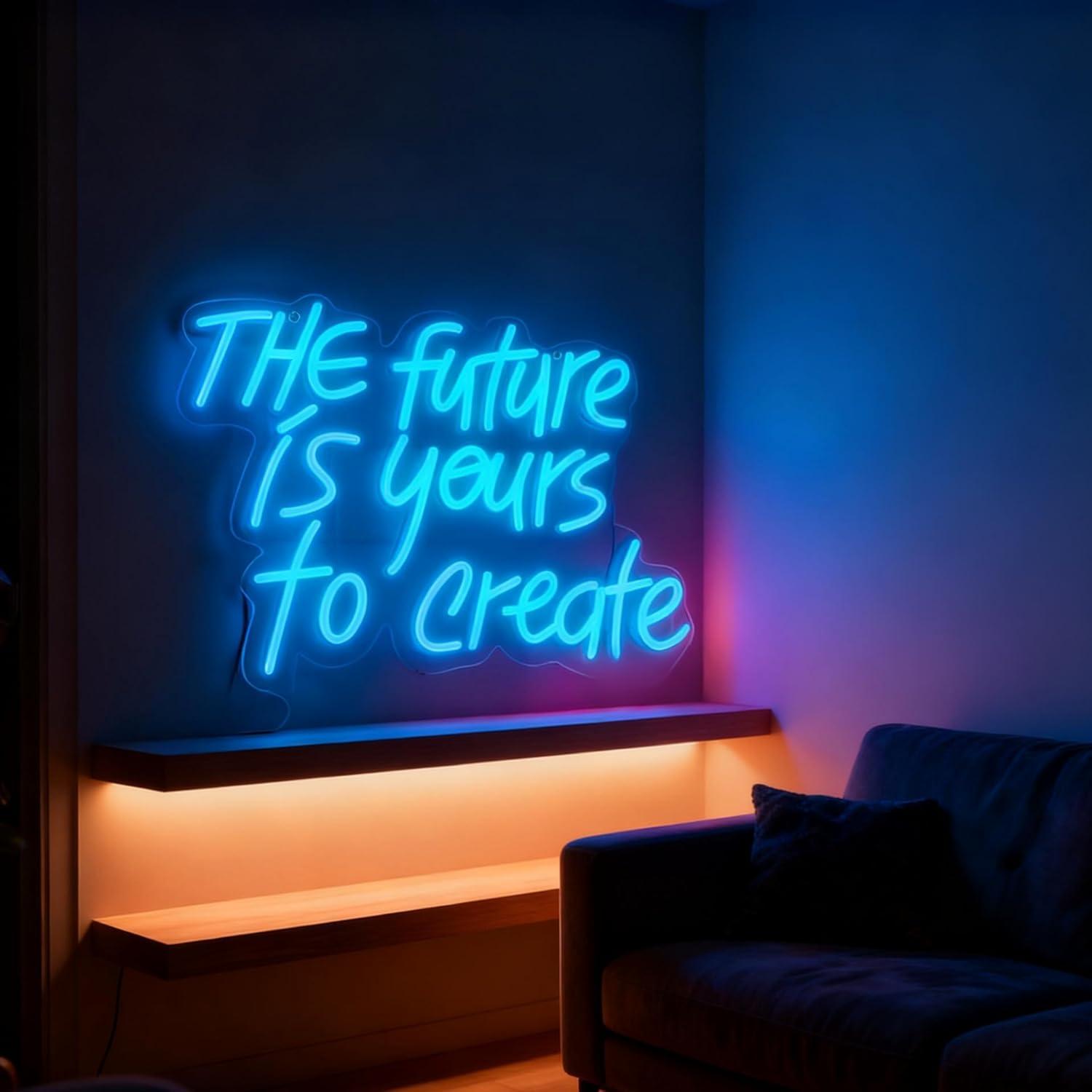 The Future is Yours Neon Sign  - Accessories For Your Gaming Room ulasan dan harga
