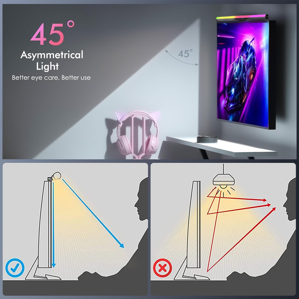 Wifi Computer Lightbar Monitor - Accessories For Your Gaming Room ulasan dan harga