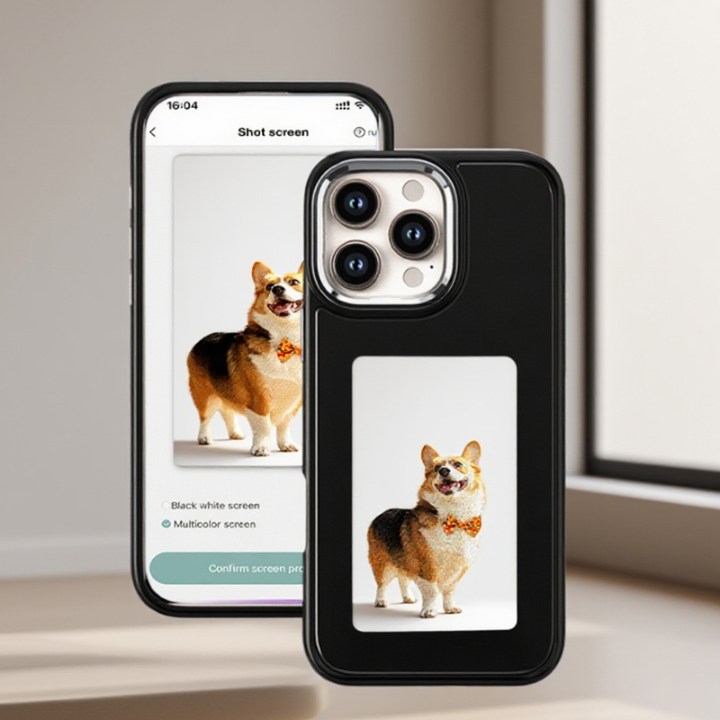 DIY E-Ink Screen Phone Case NF - Gaming Accessories Rack ulasan dan harga