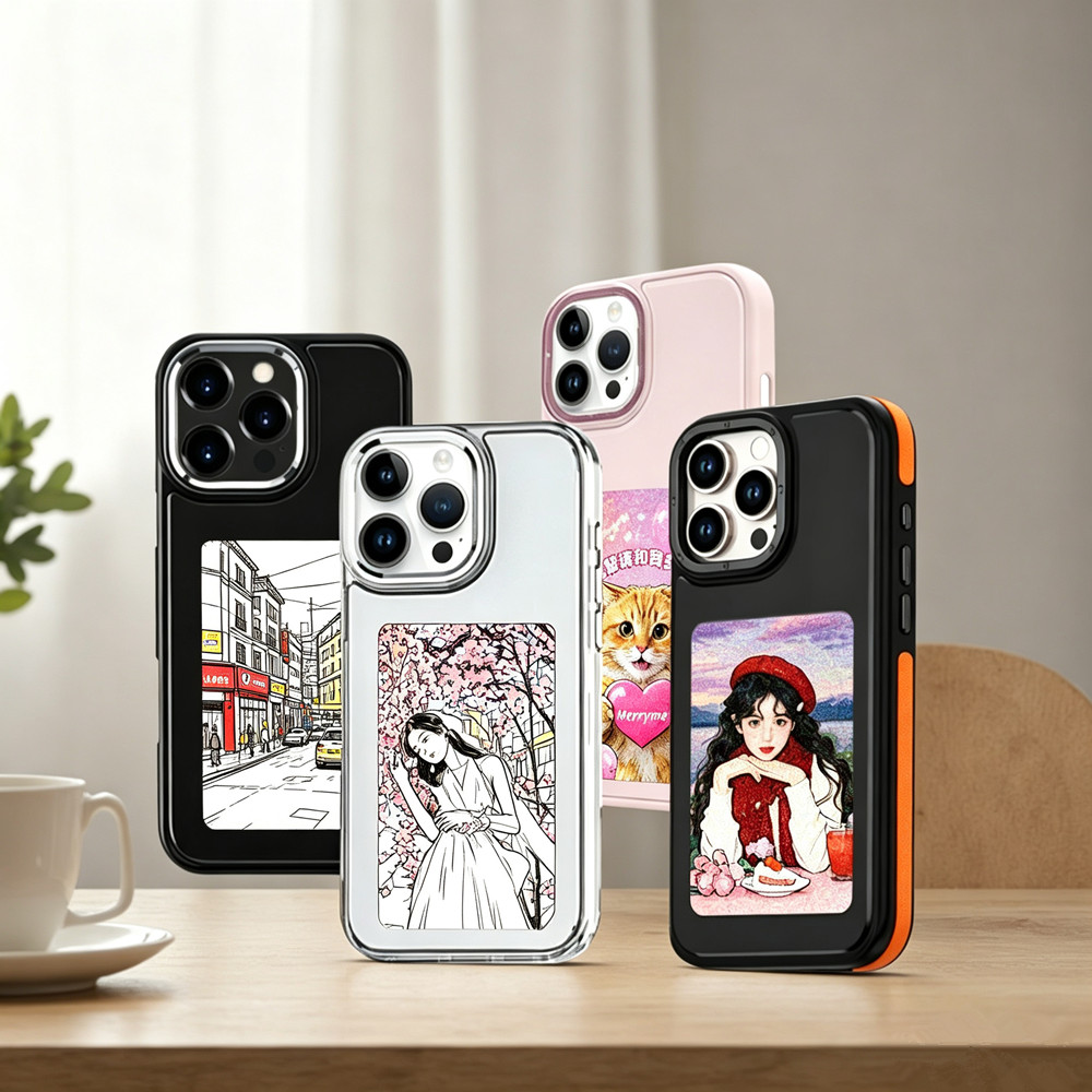 DIY E-Ink Screen Phone Case NF - Gaming Accessories Rack ulasan dan harga