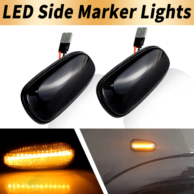 2PCS LED Dynamic Side Marker L - Gaming Accessories Rack ulasan dan harga