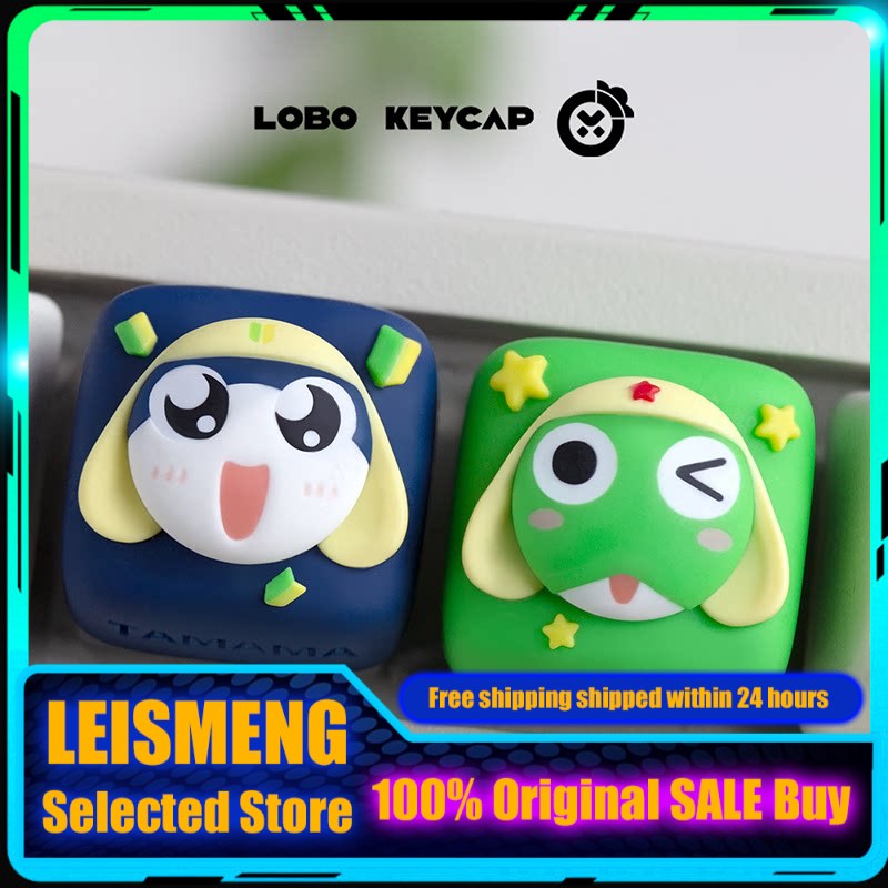 Keroro Themed Anime Keycaps Me - Gaming Accessories Aesthetic ulasan dan harga
